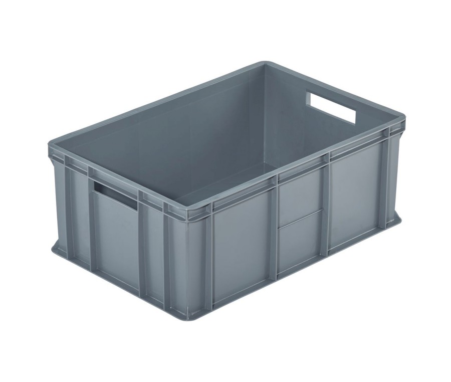 Přepravka 2-255 šedá, OÚ, uzavřená